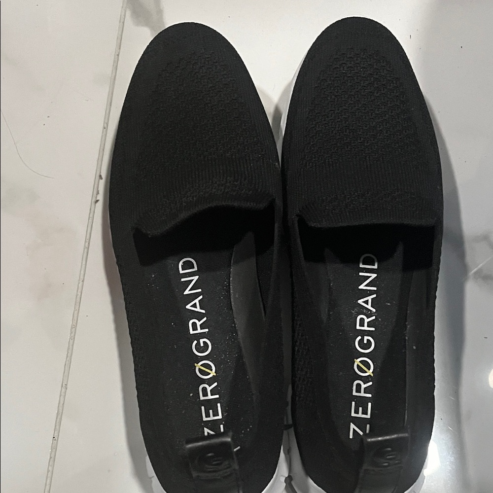 Black Zerogrand Loafers